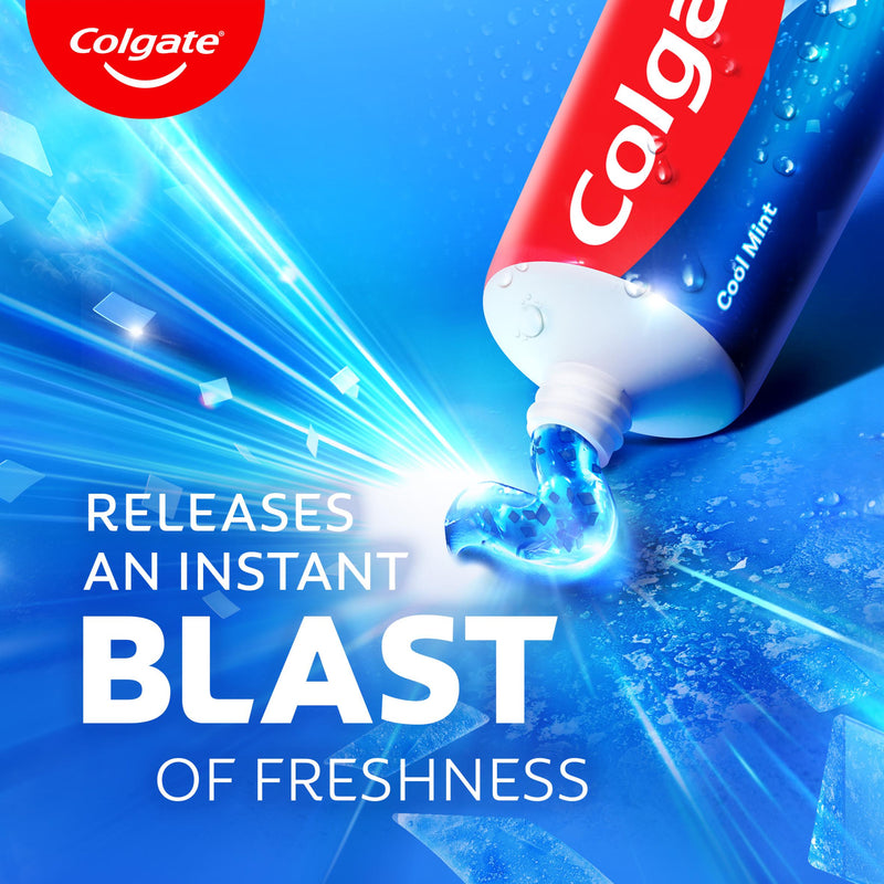 Colgate Max Fresh Cooling Crystals toothpaste pump 100ml (British brand)