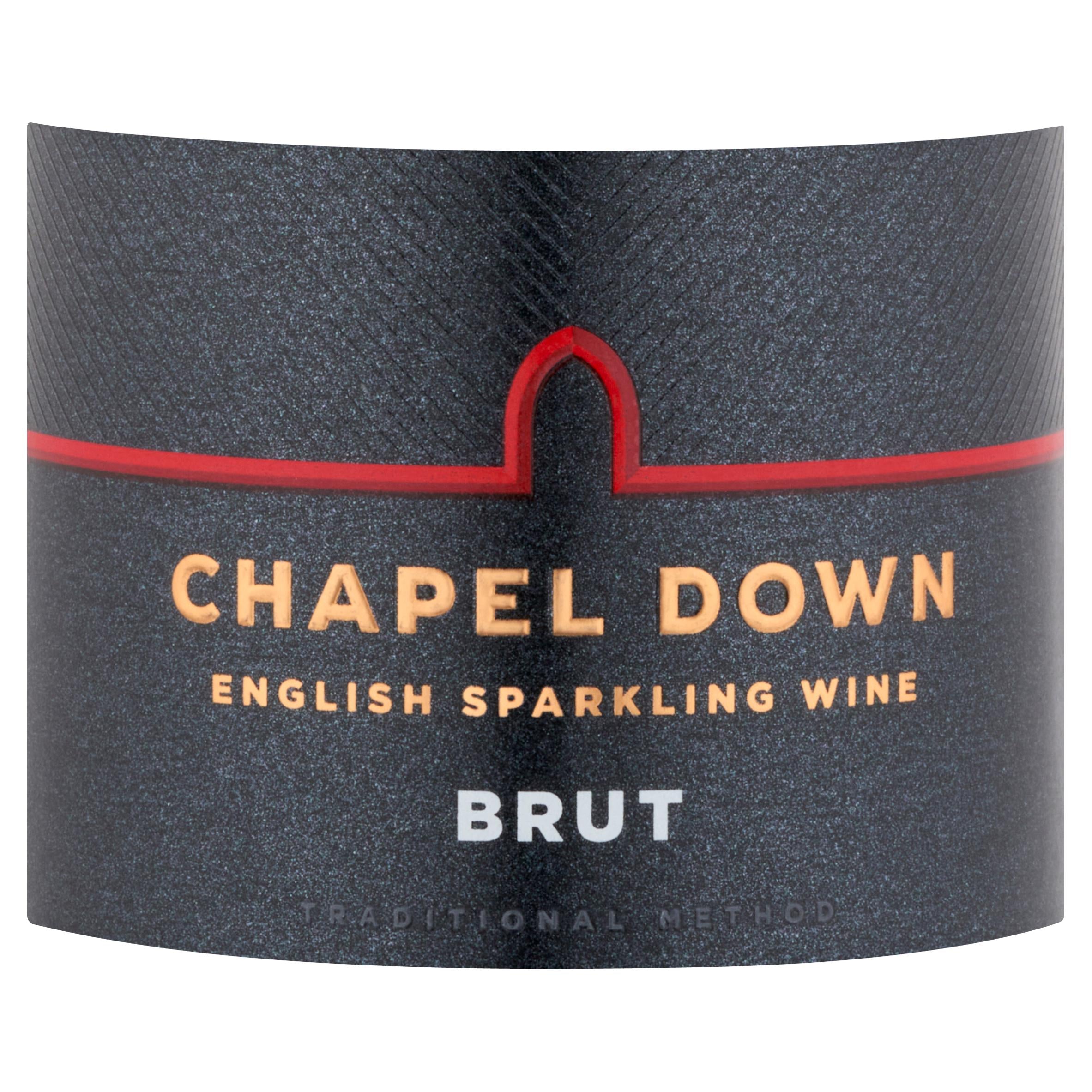 Chapel Down Brut sparkling wine 75cl (British brand)