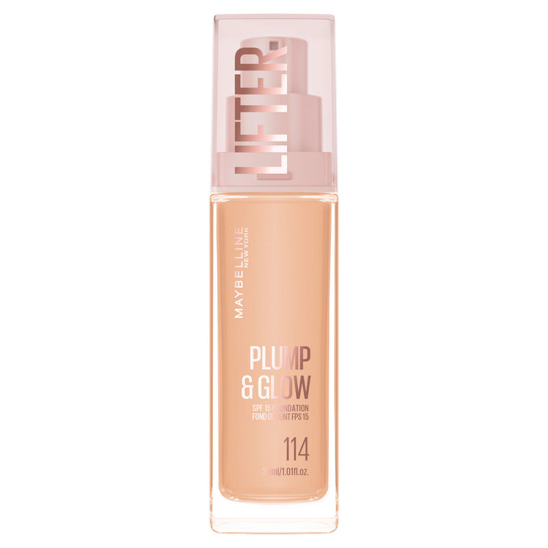 Maybelline New York foundation Lifter Plump & Glow shade 114 (British brand)