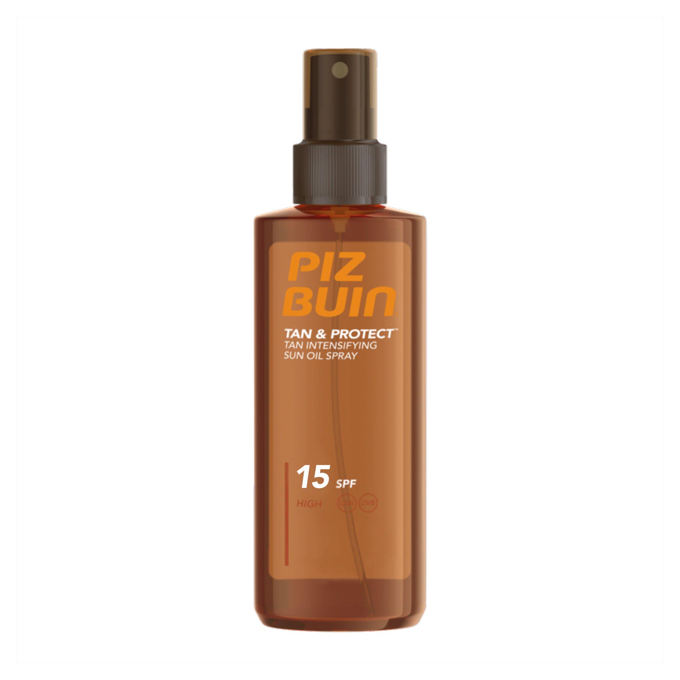 Piz Buin tan intensifying sun oil SPF 15 150ml, UK version