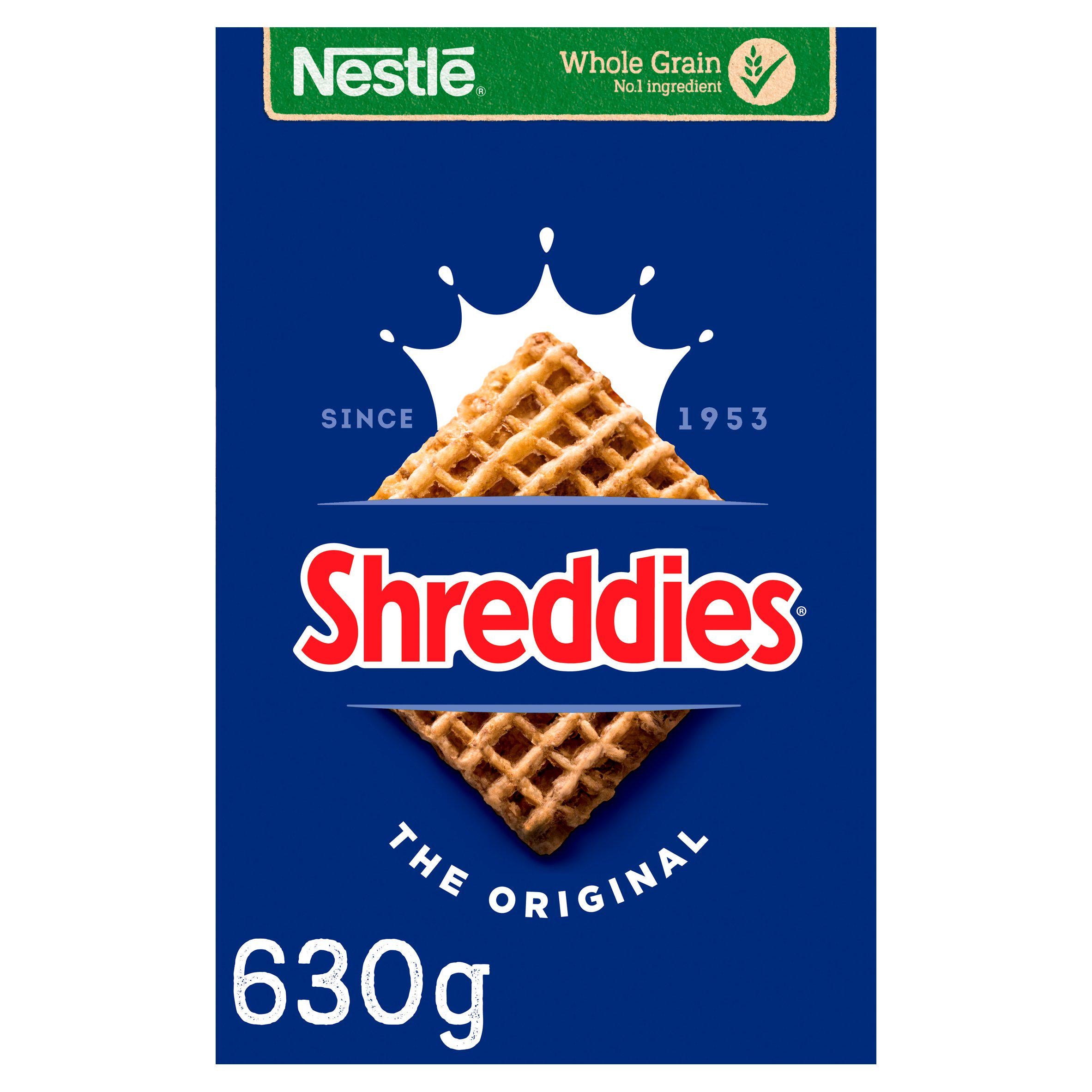 Nestle Shreddies original cereal 630g - British product
