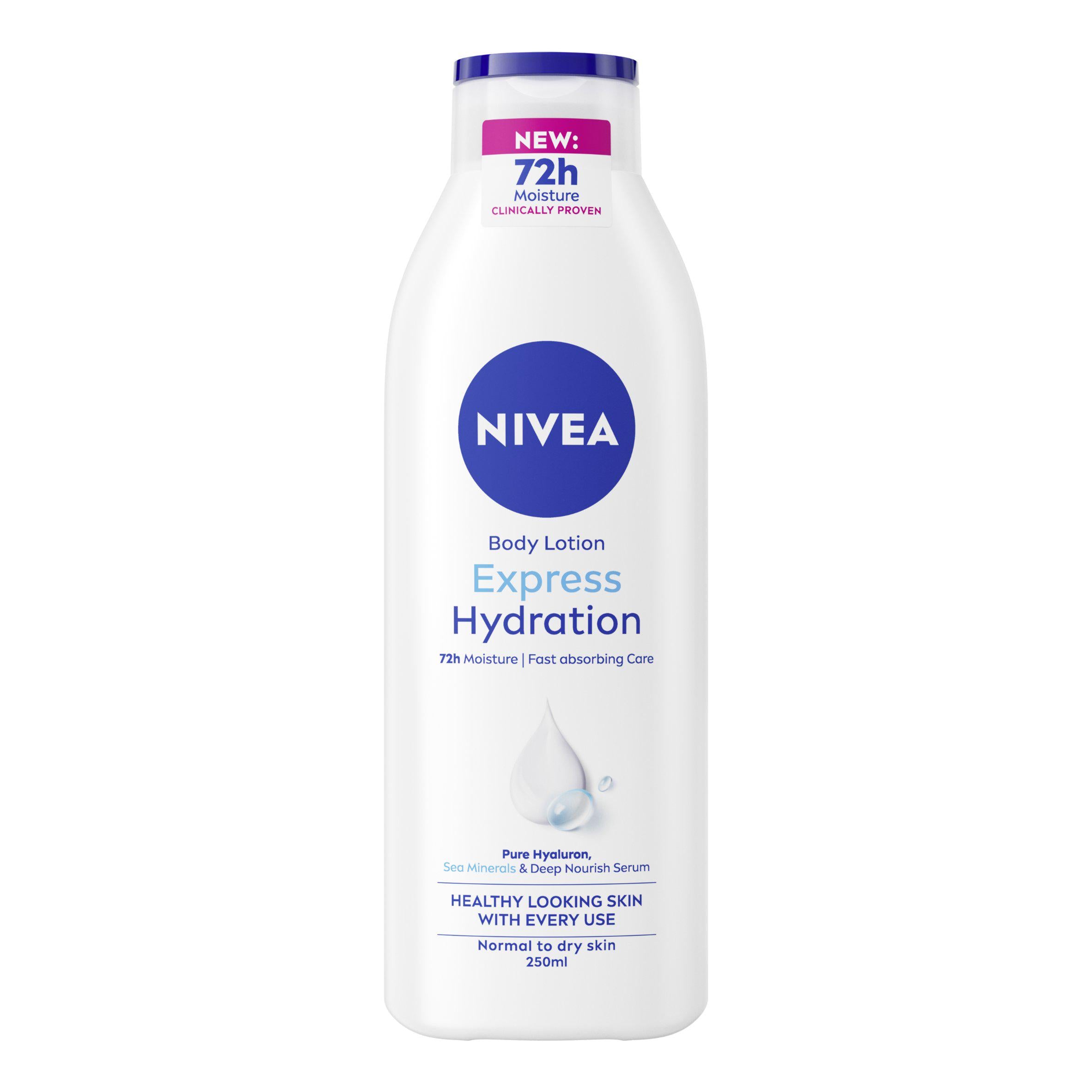 Nivea Express Hydration body lotion 250ml - British product