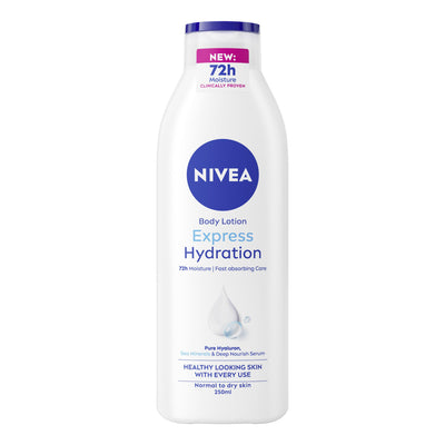 Sainsburys Nivea Express Hydration Body Lotion for Normal Skin 250ml- Buy online at McGrocer