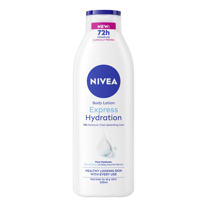 Nivea Express Hydration body lotion 250ml - British product