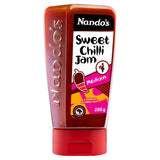 Nando's sweet chilli jam medium 285g, imported from the UK