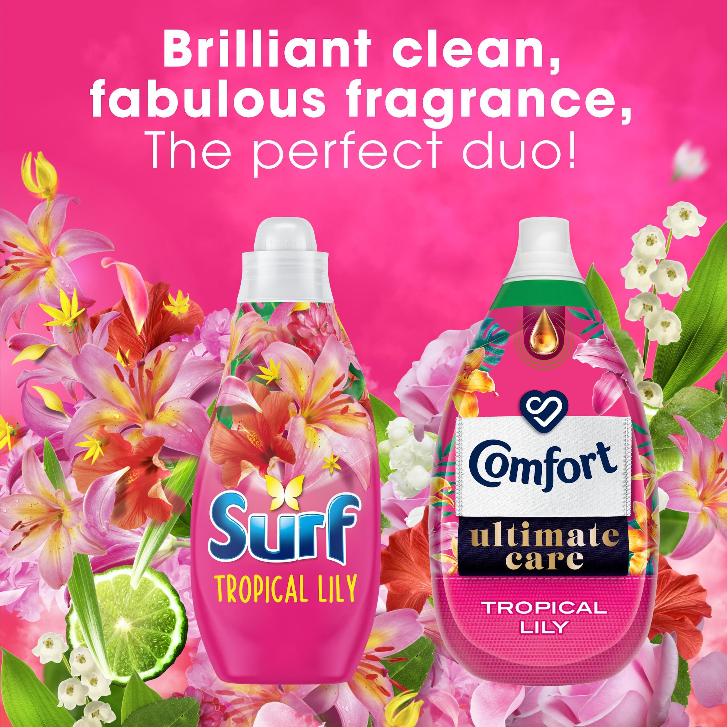 Surf Tropical Lily laundry detergent 648ml, UK version