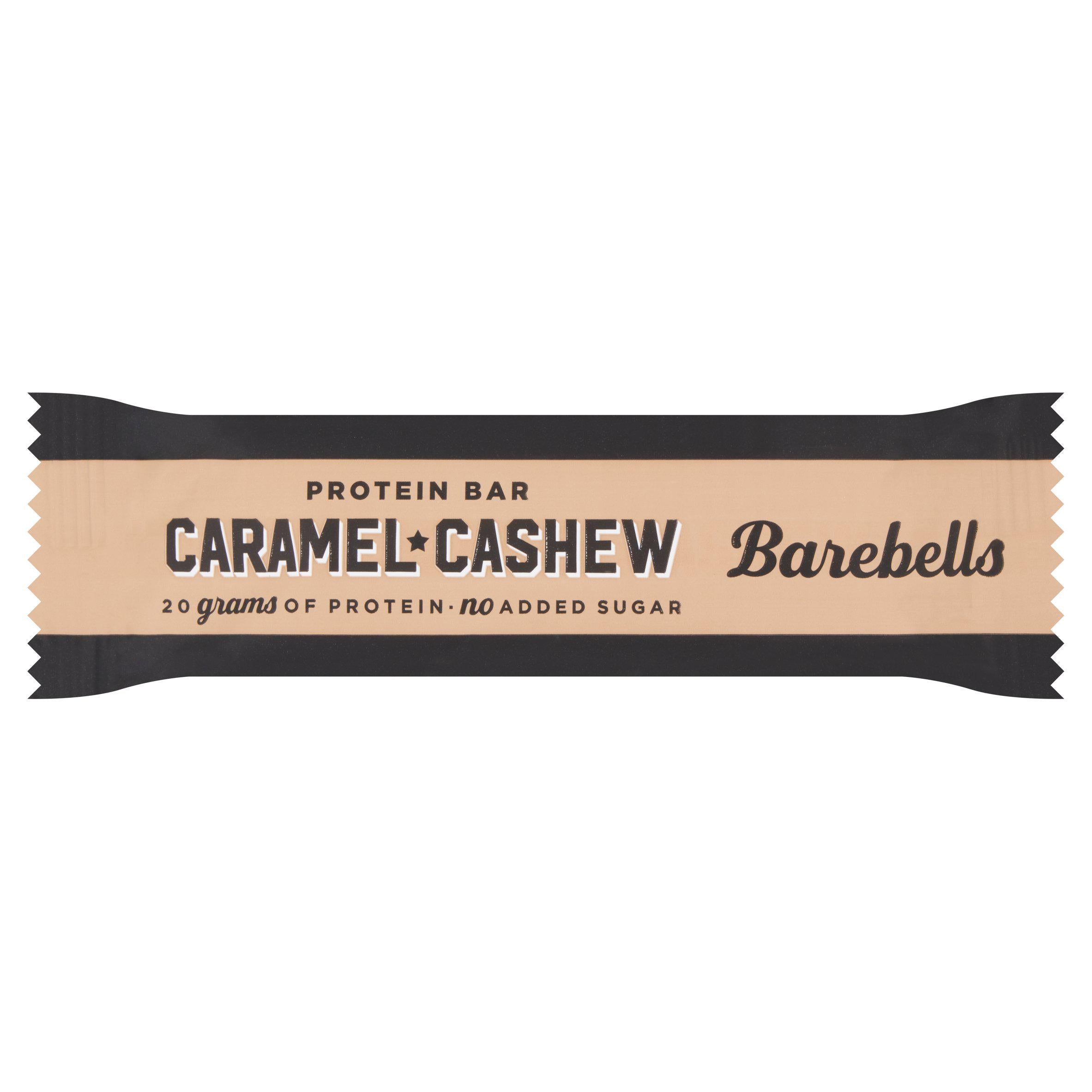 Barebells protein bar caramel cashew 55g - British product