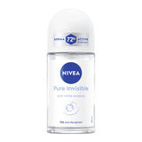 Nivea Pure Invisible anti-perspirant roll-on 50ml (British brand)