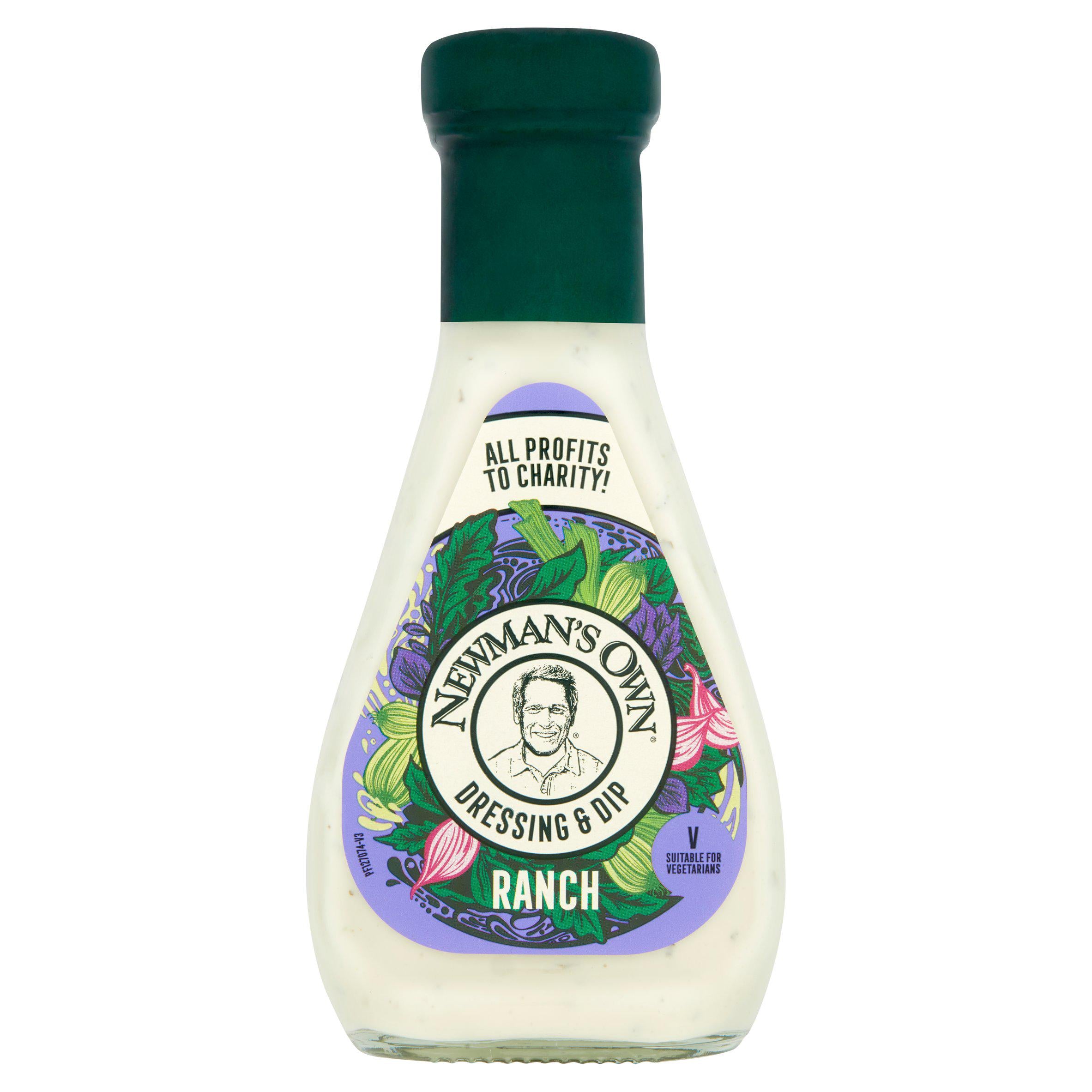 Newman's Own Ranch Dressing 250ml bottle - British product