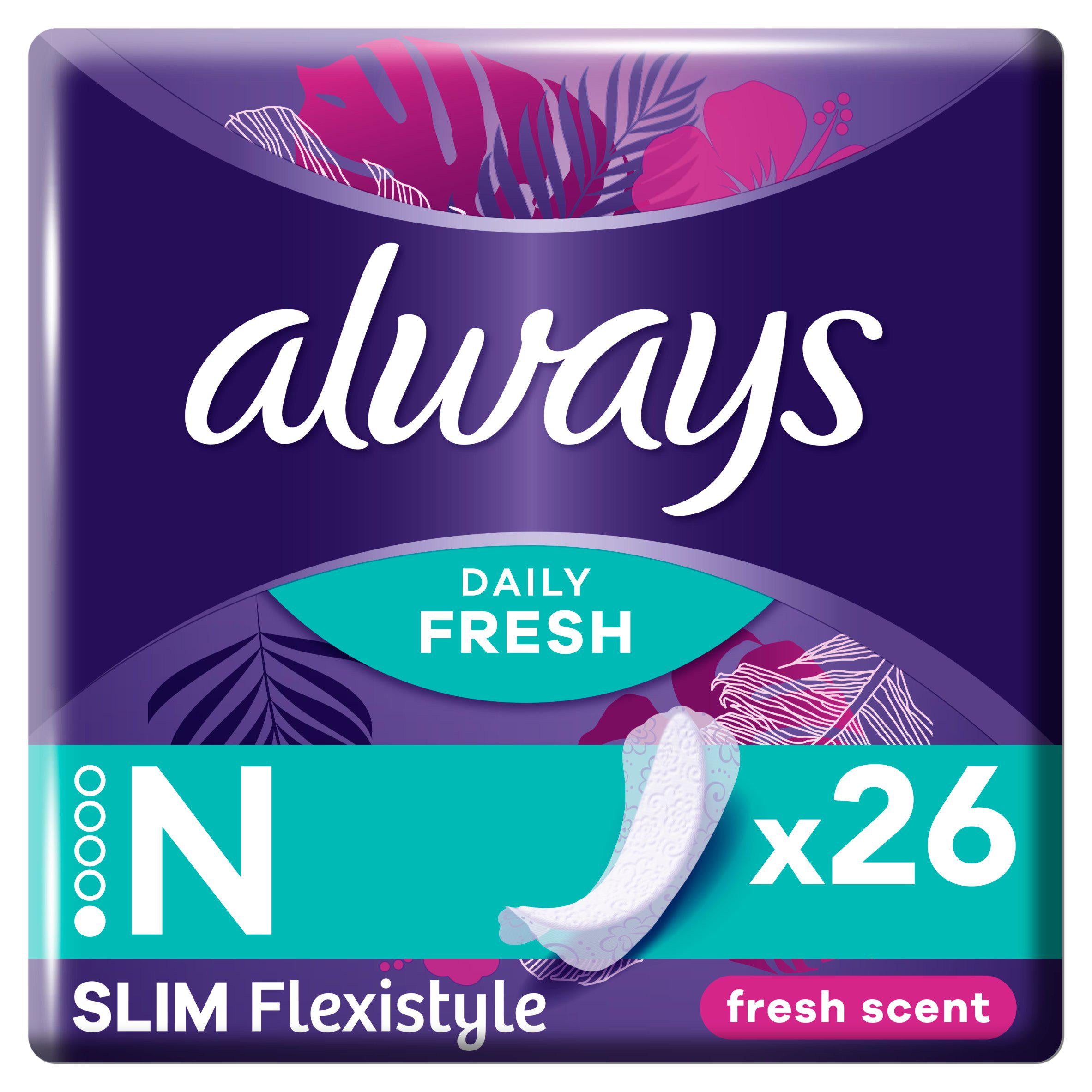 Always Dailies Flexistyle Slim Panty Liners GOODS Sainsburys   