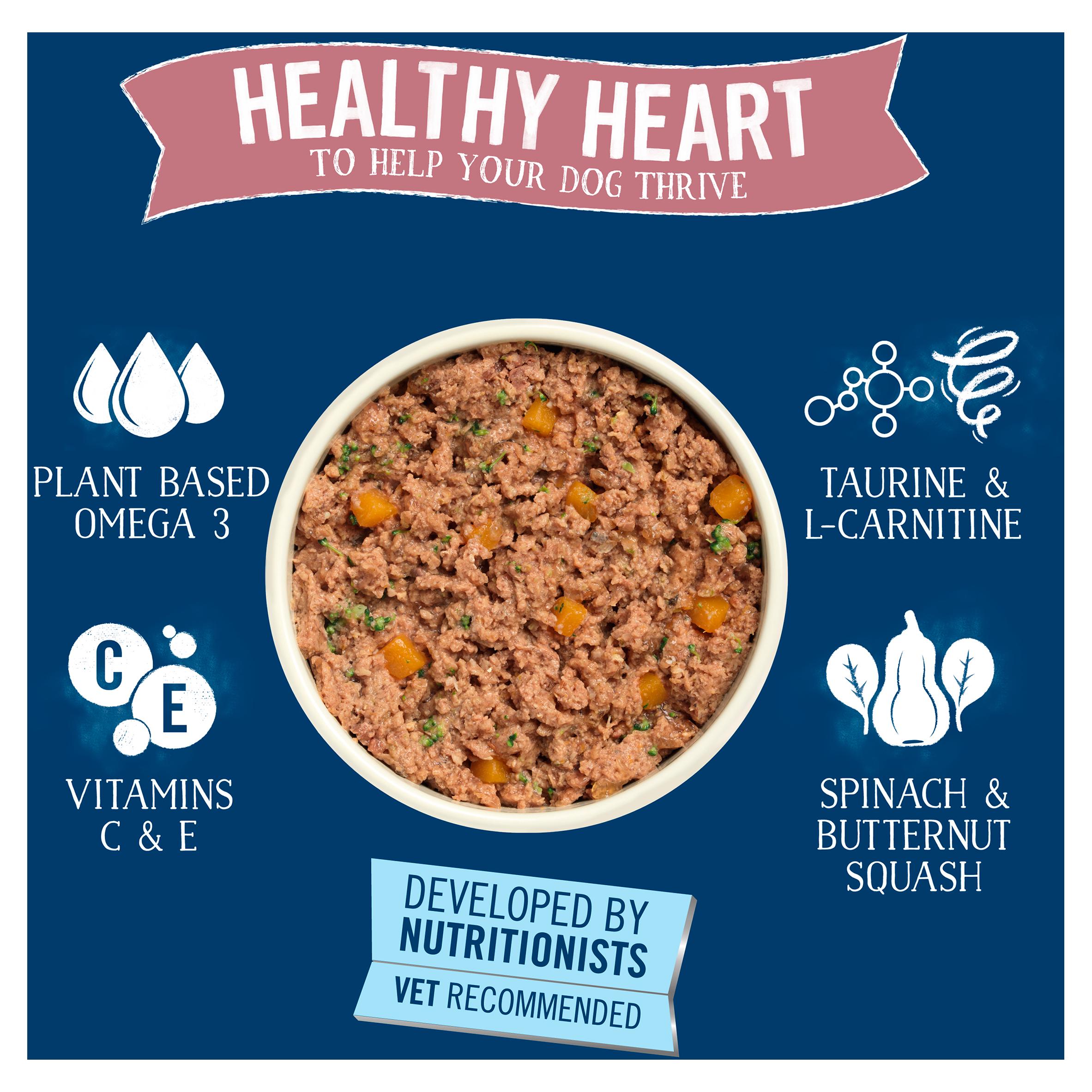 Butcher's Healthy Heart dog food tins 6x390g - British product