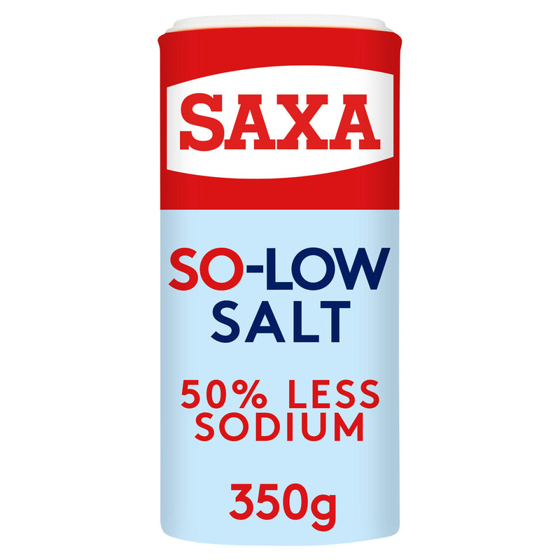 Saxa So-Low Reduced Sodium Salt 350g (British brand)