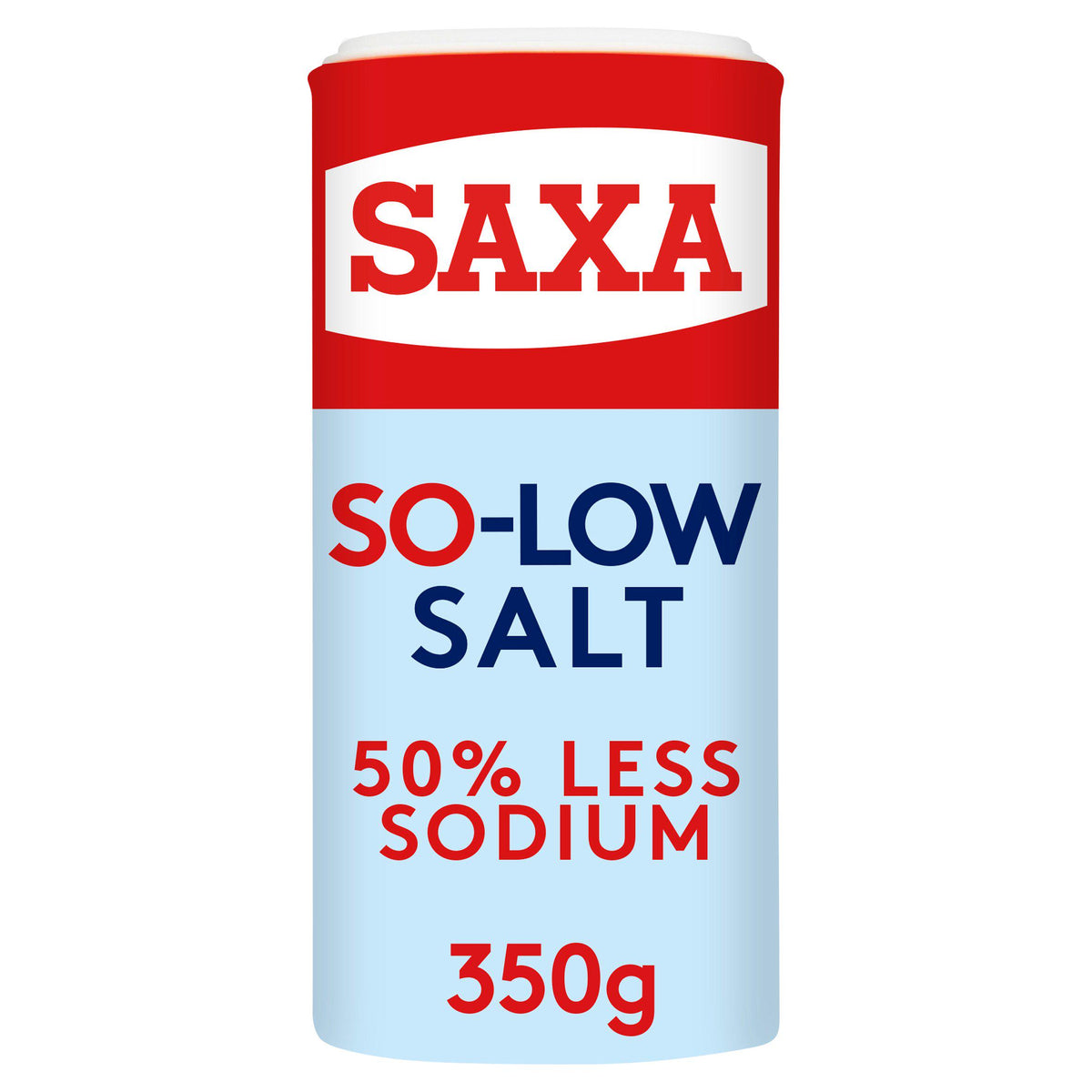 Saxa So-Low Reduced Sodium Salt 350g (British brand)