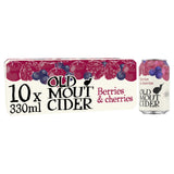 Old Mout cider Berries & Cherries 10 x 330ml Cans, imported from the UK