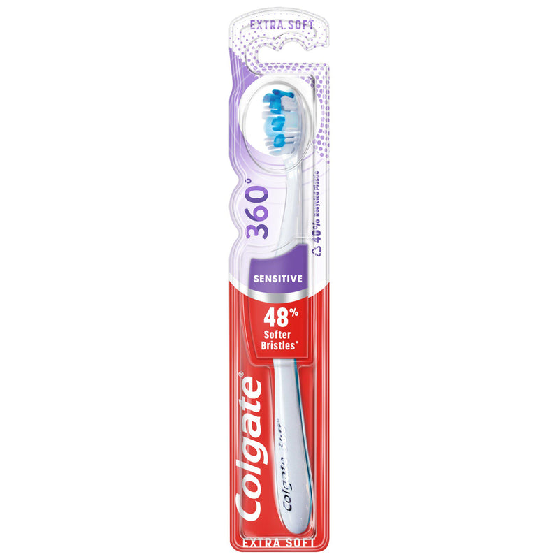 Colgate 360 sensitive extra soft toothbrush - British product