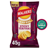 Walkers crisps sticky teriyaki flavour 45g, UK version