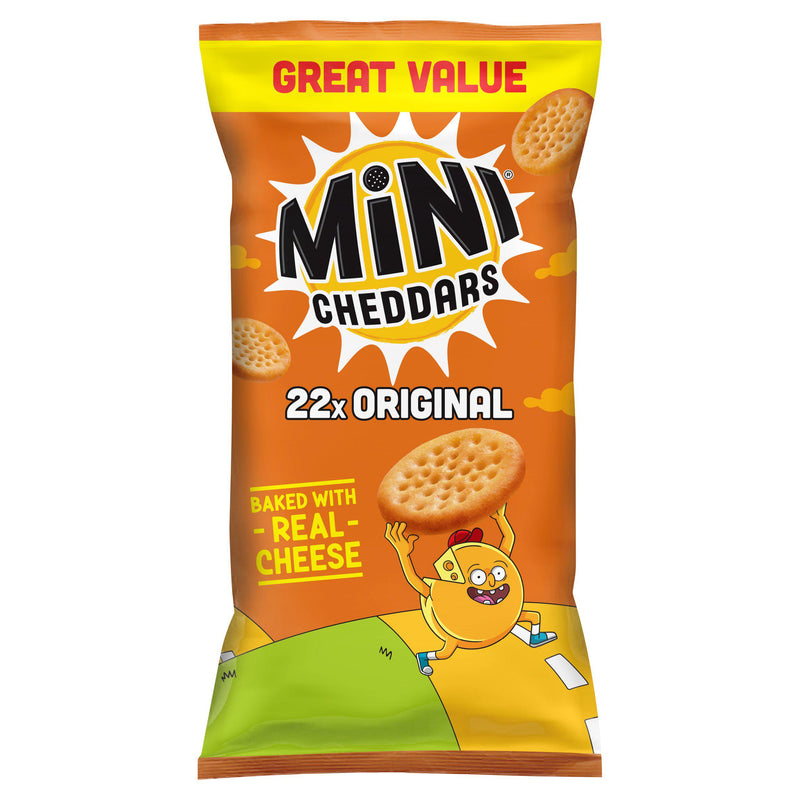 Jacob's Mini Cheddars Original multipack 22x23g - British product