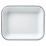Falcon Rectangular Enamel Roaster 37cm Blue - British product