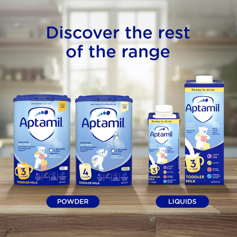 Aptamil 3 toddler milk formula powder 800g, UK version