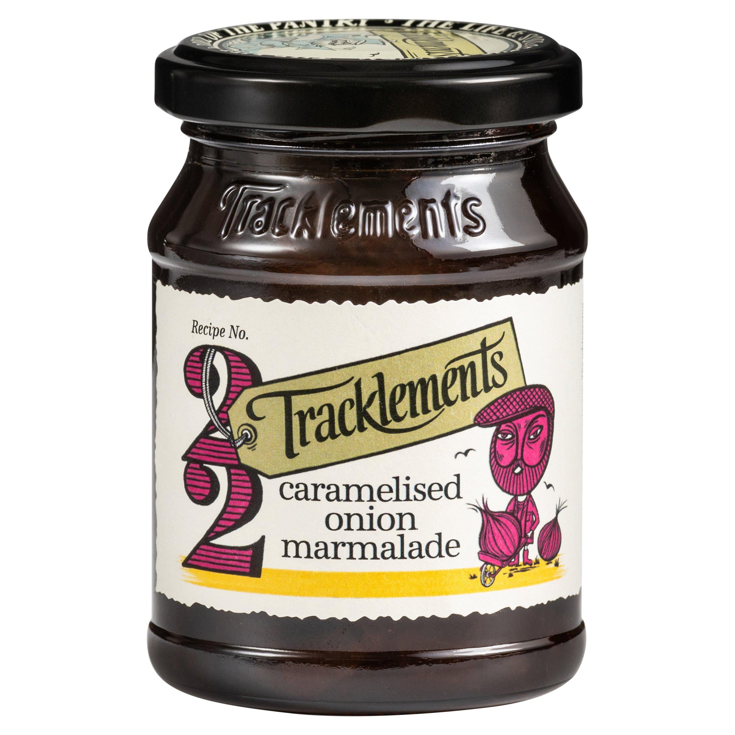Tracklements caramelised onion marmalade 210g (British brand)