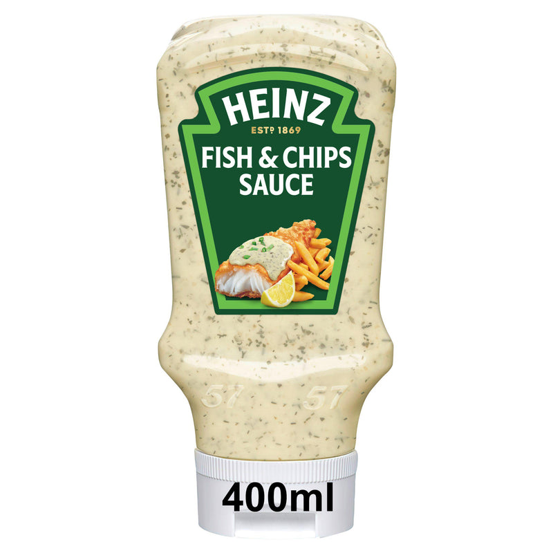 Heinz Fish & Chips Sauce Tartare Style 400ml, UK version