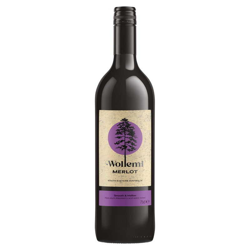 Wollemi Merlot red wine 75cl Australian, UK version