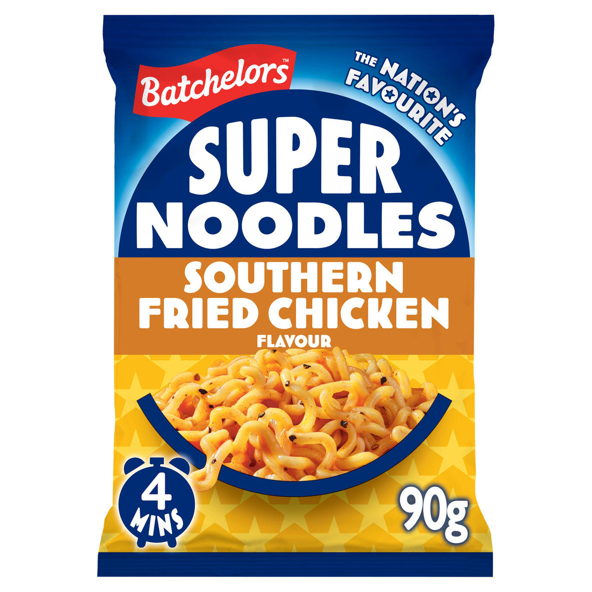 Batchelors instant noodles Southern Fried Chicken flavour 90g (British brand)