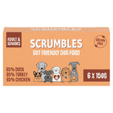 Scrumbles wet dog food multipack 6 x 150g (British brand)
