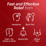 Panadol Extra Advance pain relief tablets 16 count - British product