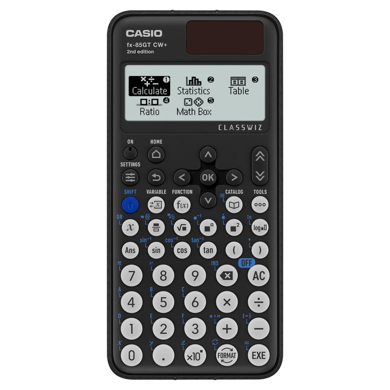 Casio FX-85GTCW scientific calculator with hard cover (British brand)