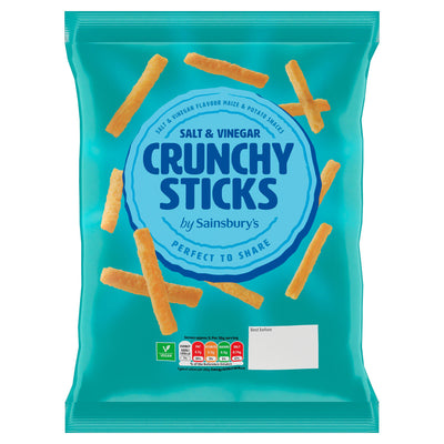 Sainsburys Sainsbury's Salt & Vinegar Crunchy Sticks 140g- Buy online at McGrocer
