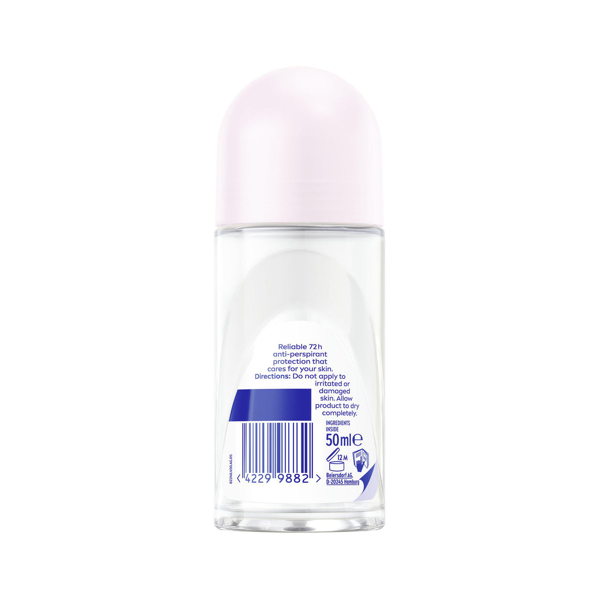 Nivea anti perspirant deodorant roll on Black White Original 50ml, imported from the UK