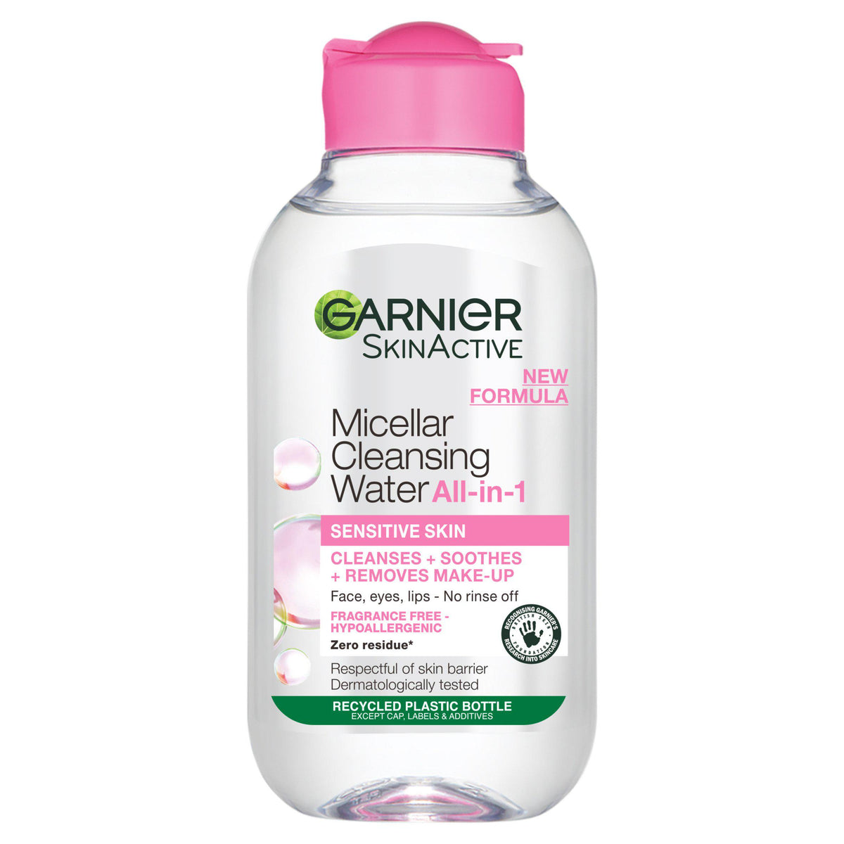 Garnier micellar water for sensitive skin 100ml, UK version