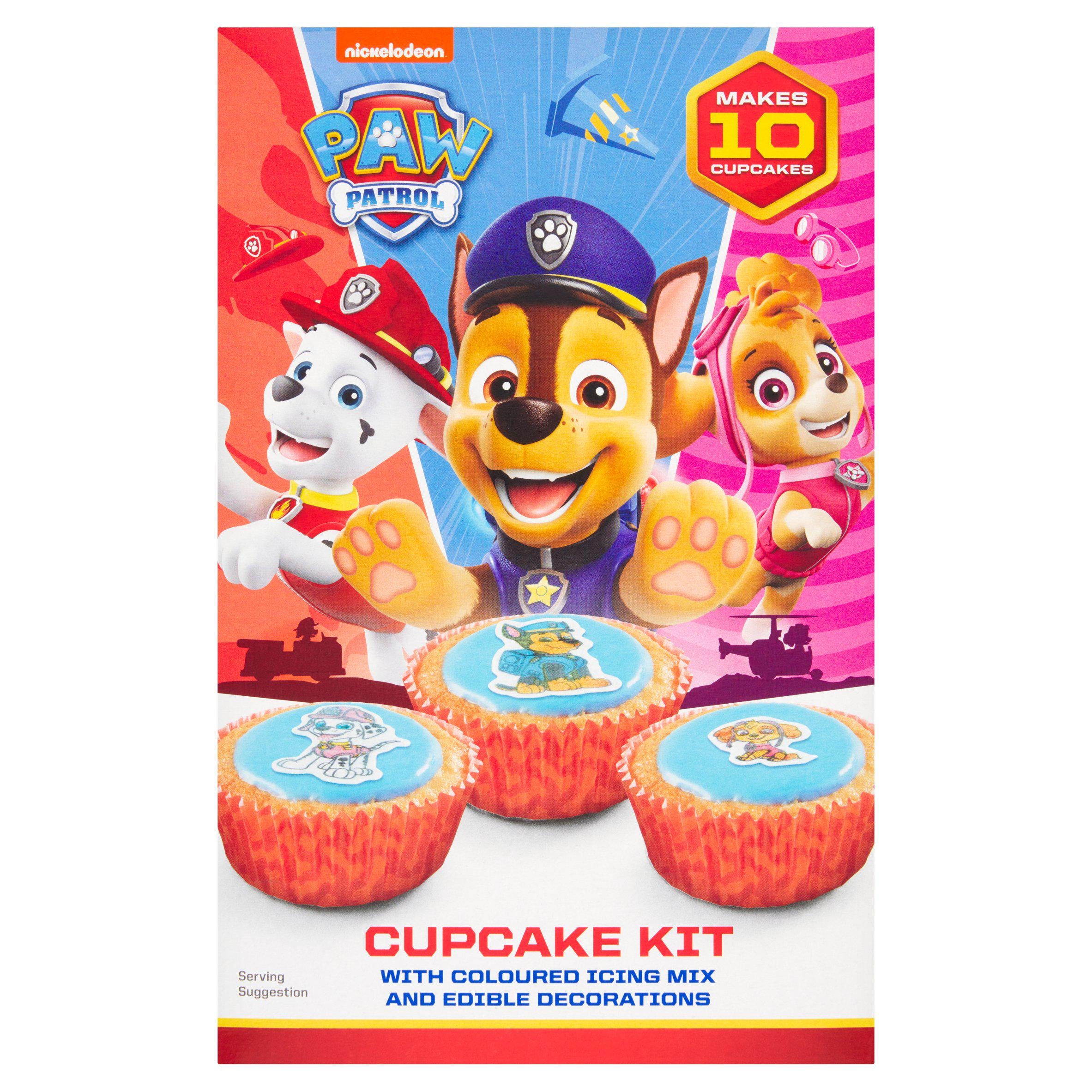 Paw Patrol cupcake kit blue icing 183g - British product