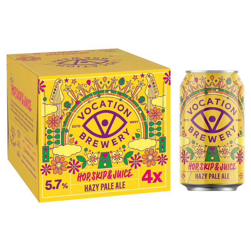 Vocation Brewery Hop Skip Juice 4 x 330ml (British brand)