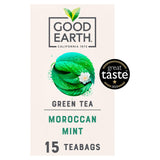 Good Earth Moroccan Mint Tea Bags 15 count, imported from the UK