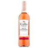 Gallo Family White Zinfandel rosé wine 75cl - British product