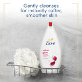 Dove Velvet Glow Body Wash 450ml, UK version