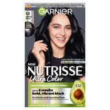 Garnier Nutrisse Ultra Color Infinite Black hair dye, imported from the UK