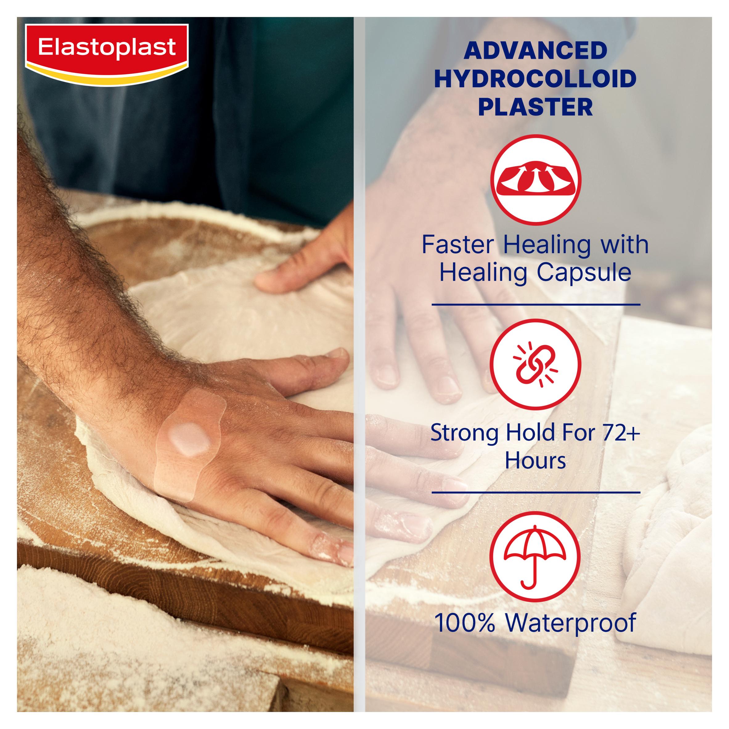 Elastoplast second skin faster healing plasters 6 pack - British product