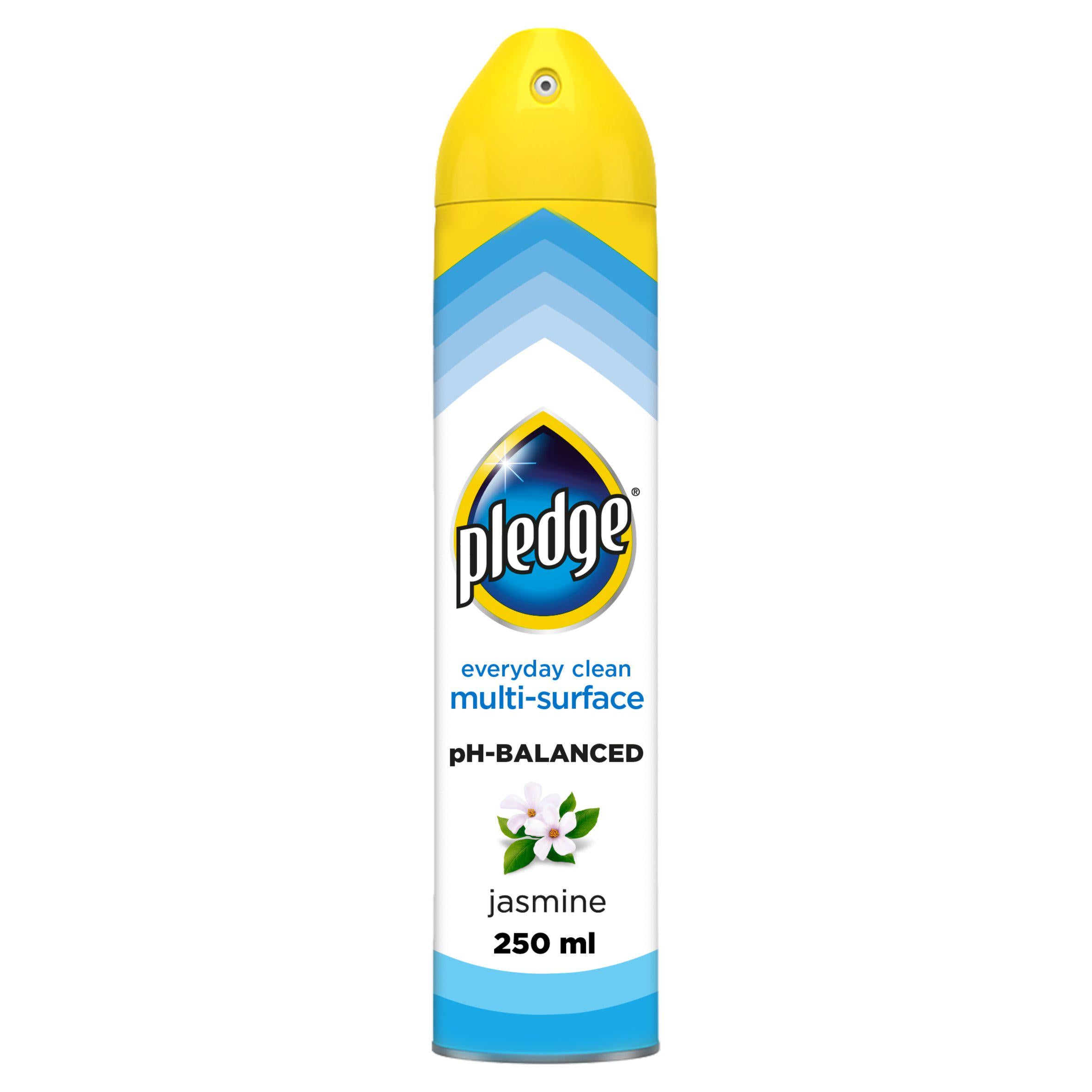 Pledge Everyday Clean multi surface cleaner aerosol 250ml, imported from the UK