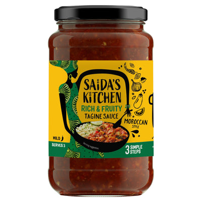Sainsburys Saida's Kitchen Moroccan Style Tagine Sauce 370g- Buy online at McGrocer