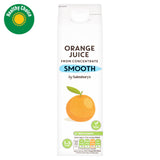 Sainsbury's smooth pure orange juice 1L, UK version