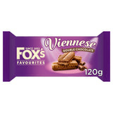 Fox's Double Chocolate Viennese biscuits 120g, imported from the UK