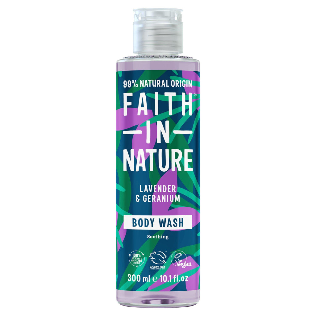 Faith in Nature Lavender & Geranium Body Wash 300ml