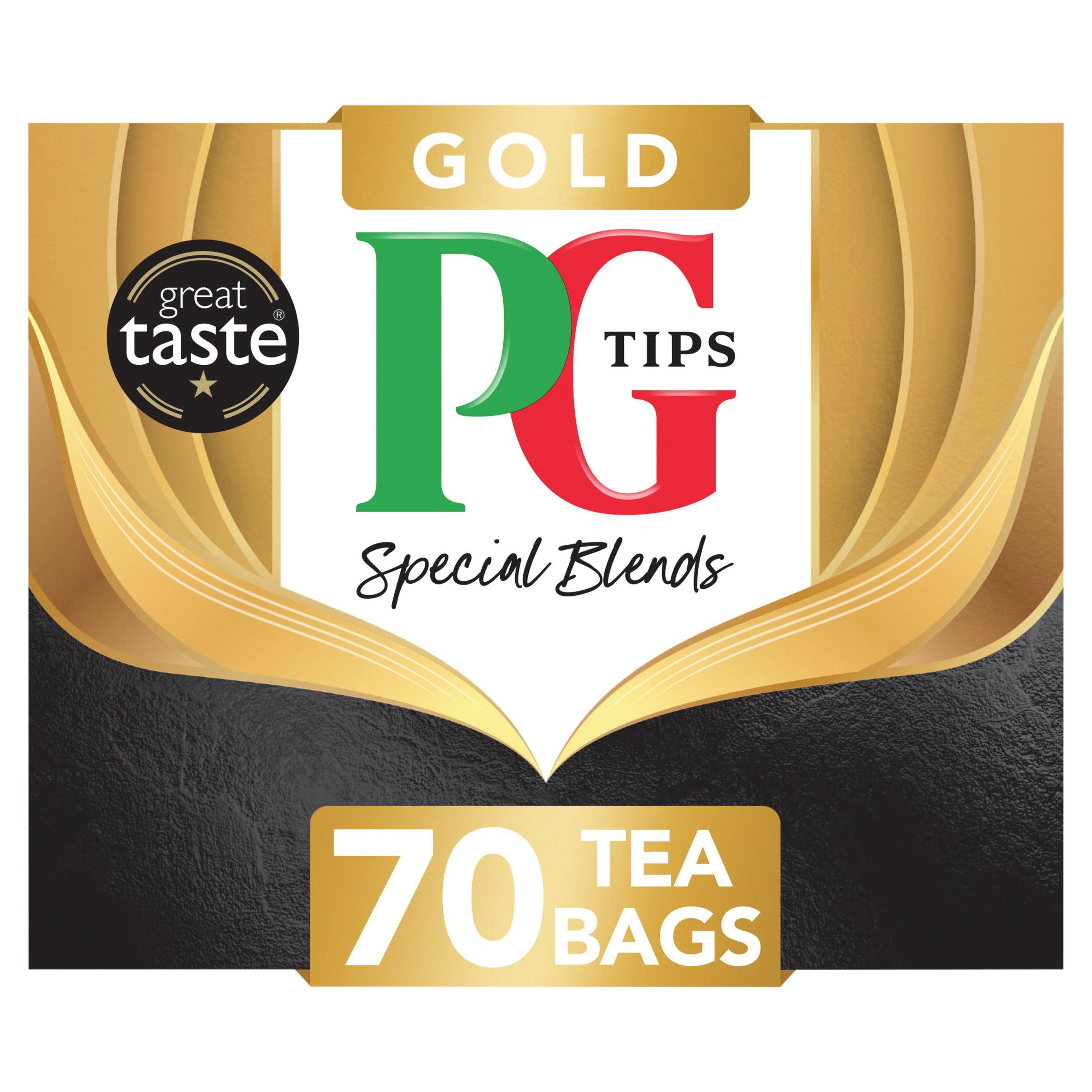 PG Tips Gold special blend tea bags 70 - British product