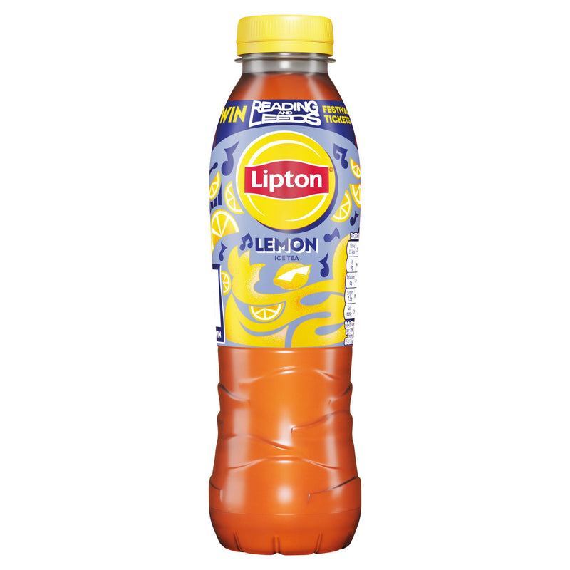 Lipton Ice Tea Lemon 500ml chilled bottle, UK version