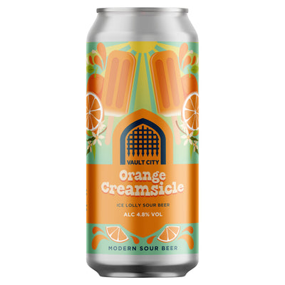 Sainsburys Vault City Ice Lolly Orange Creamsicle Sour Beer 440ml- Buy online at McGrocer