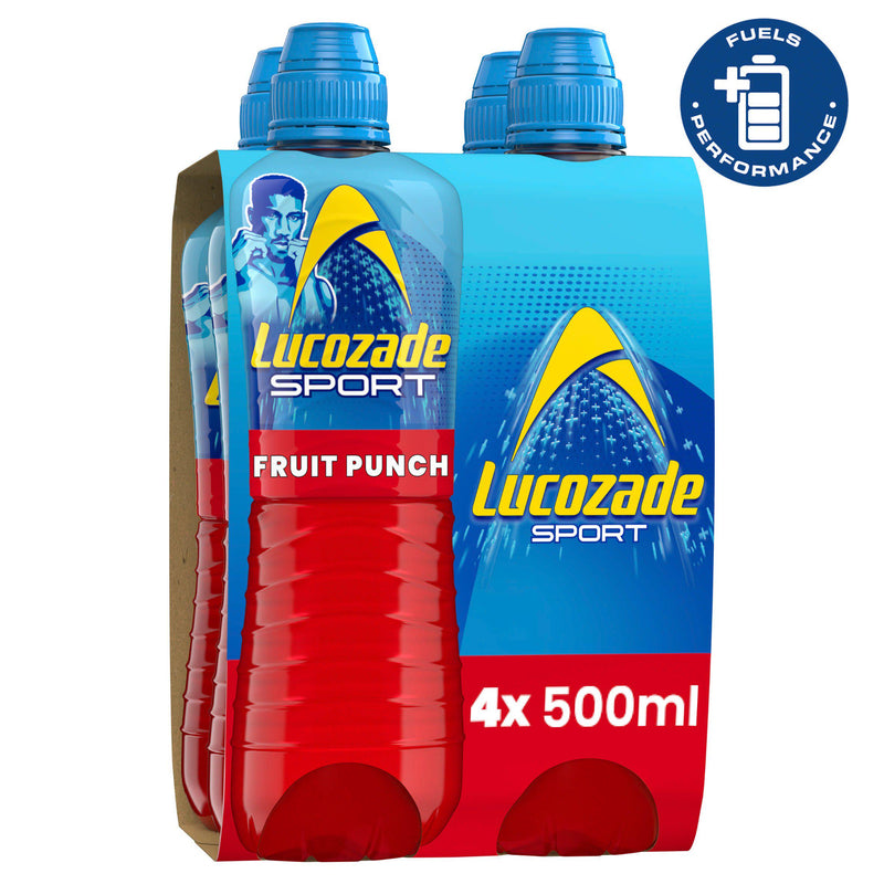 Apple and Raspberry Flavour Isotonic Sports Drink 4x500ml