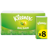 Kleenex Balsam pocket pack tissues 8x9 sheets, UK version